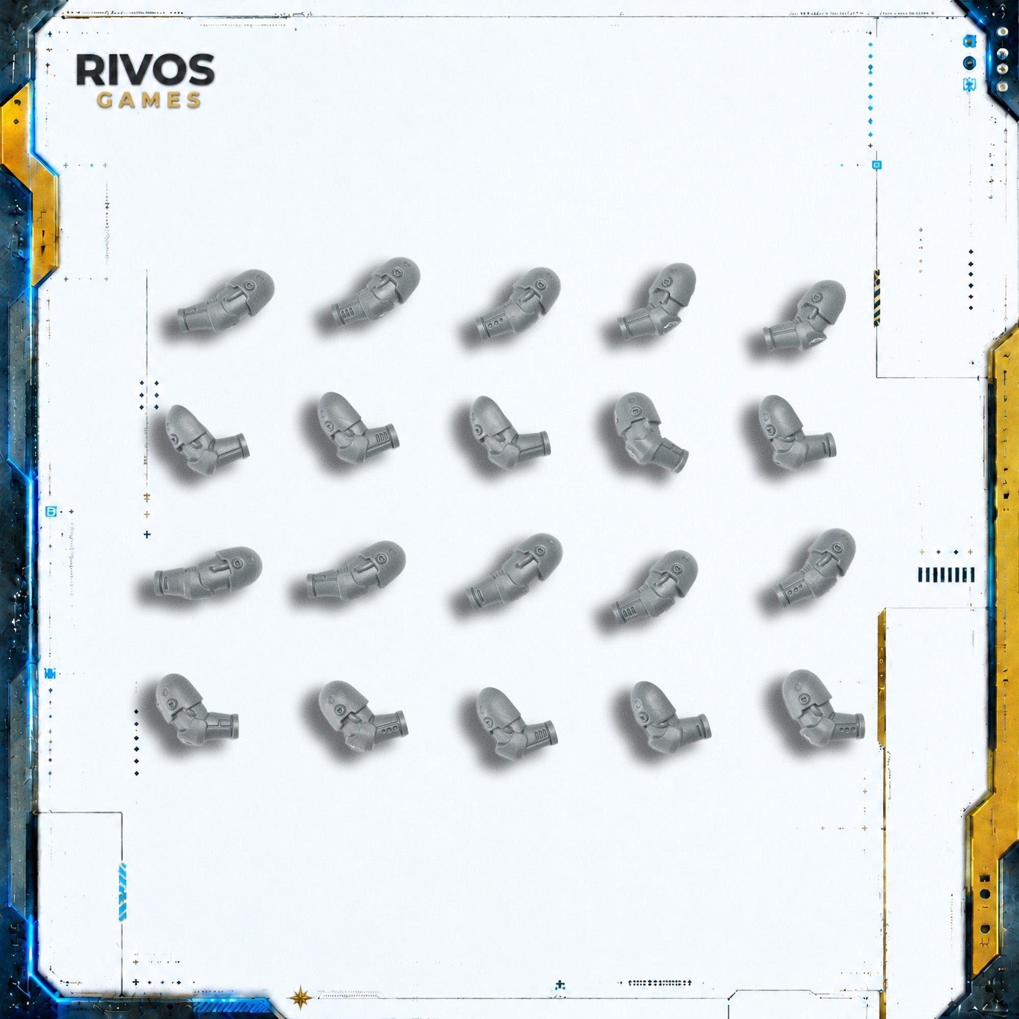 Horus Heresy Space Marines Mark VI Tactical Squad Arms (10 pairs) - Bits (Bitz)