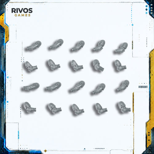 Horus Heresy Space Marines Mark VI Tactical Squad Arms (10 pairs) - Bits (Bitz)