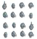 Horus Heresy Space Marines Mark VI Tactical Squad Heads x 16 - Warhammer - Conversion Part