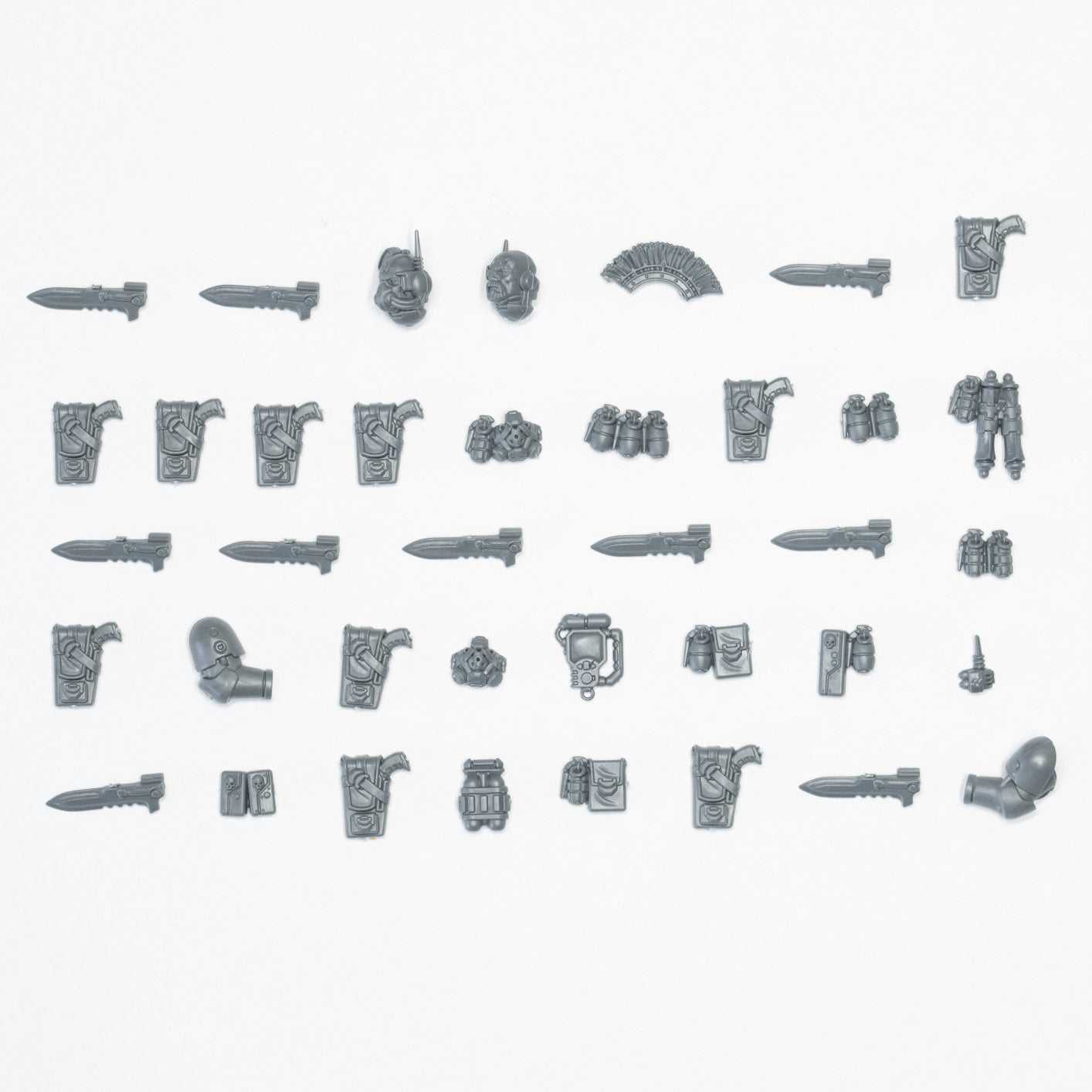 Horus Heresy Space Marines Mark VI Tactical Squad Accessories - Warhammer - Authentic Sprue