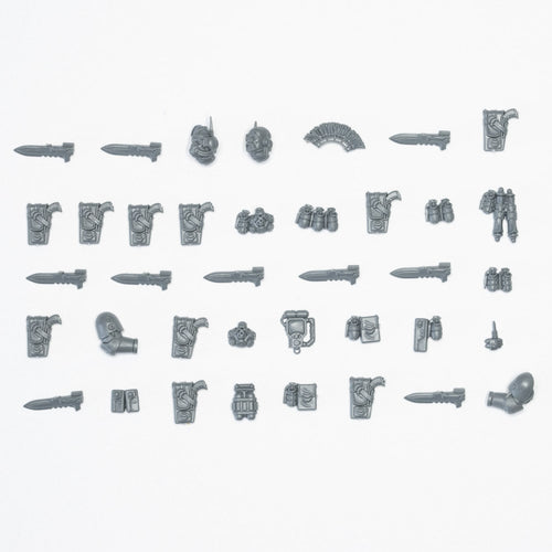 Horus Heresy Space Marines Mark VI Tactical Squad Accessories - Warhammer - Authentic Sprue