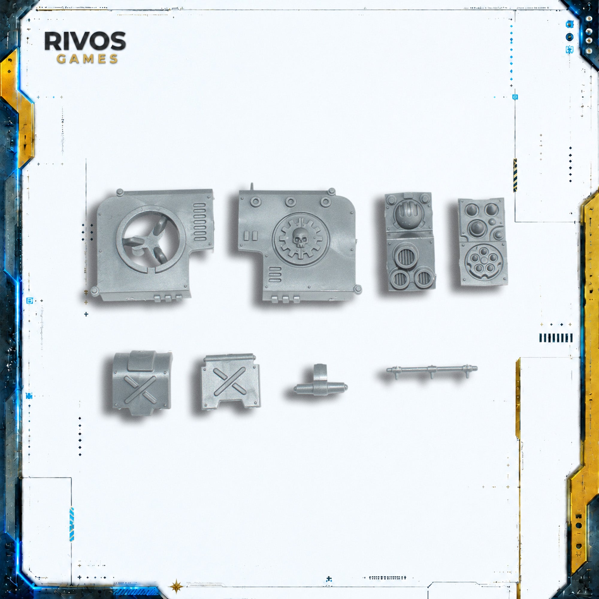 Warhammer 40K Adeptus Mechanicus Onager Dunecrawler Icarus array - Bits (Bitz)