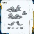 Warhammer 40K Leagues of Votann Hernkyn Pioneers Magna Coil Bike Chasis A - Bits (Bitz)