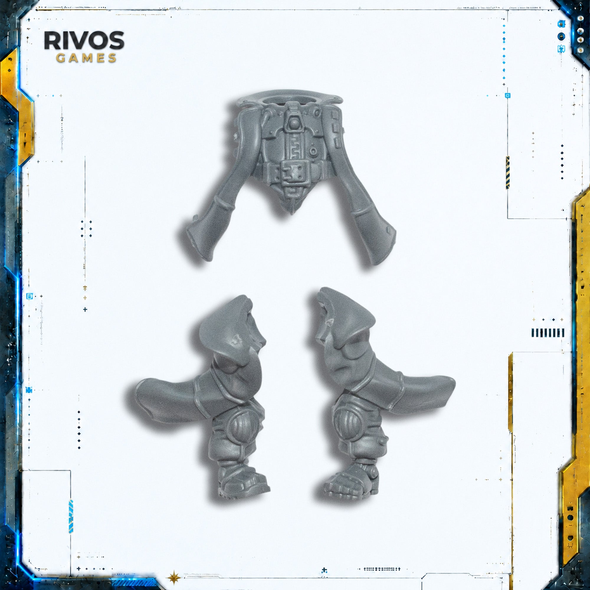 Warhammer 40K Leagues of Votann Hernkyn Pioneers Rider B - Bits (Bitz)