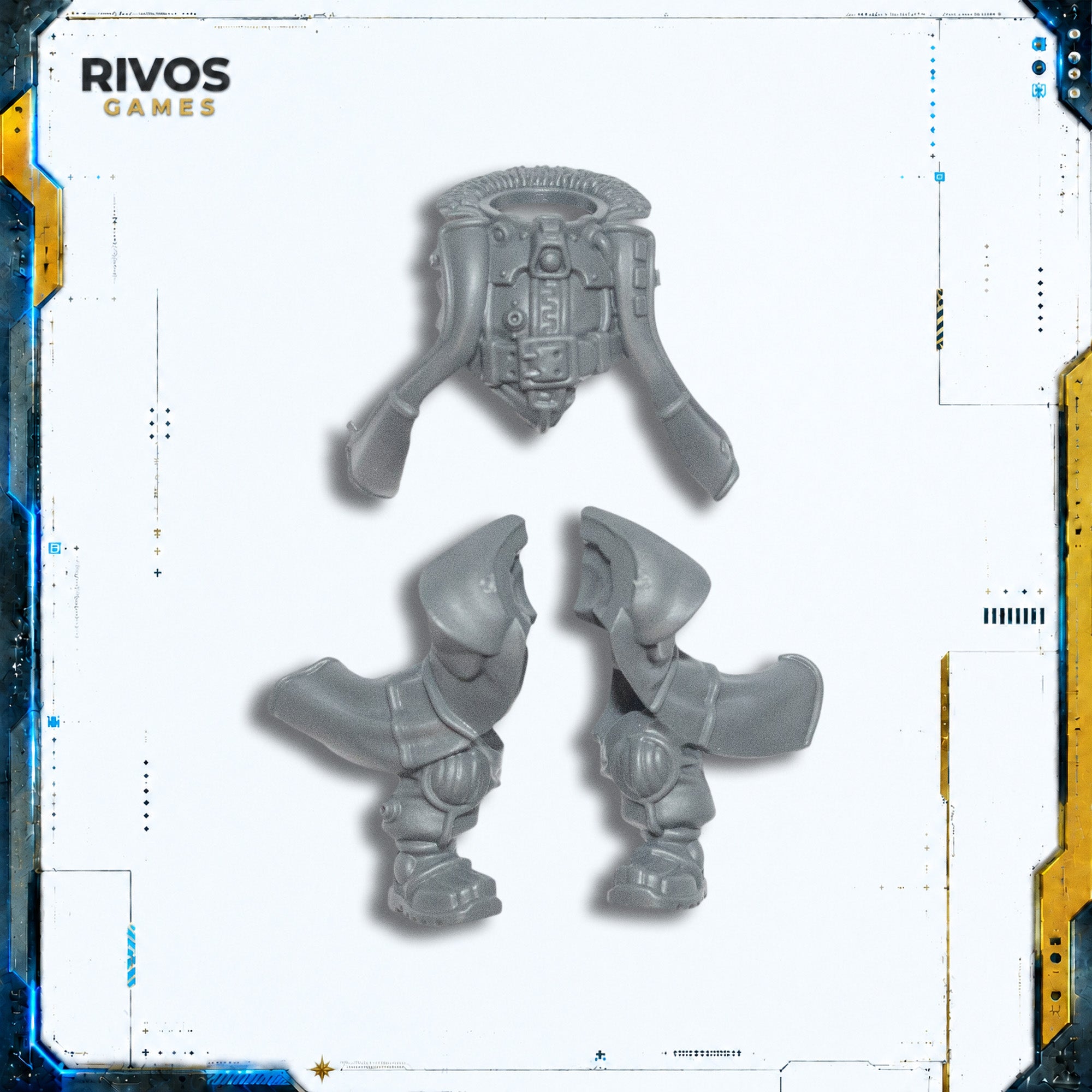 Warhammer 40K Leagues of Votann Hernkyn Pioneers Rider C - Bits (Bitz)
