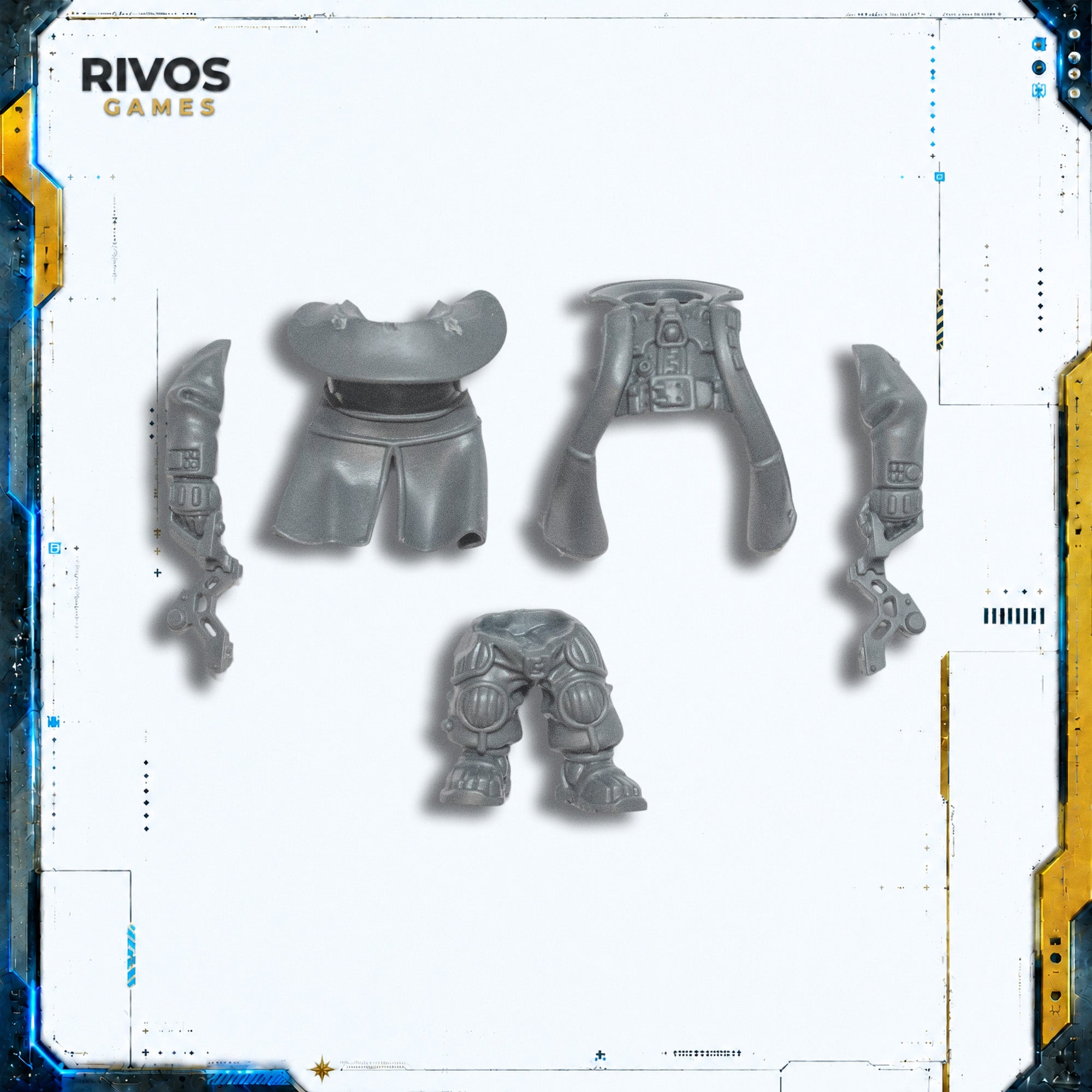 Warhammer 40K Leagues of Votann Hernkyn Pioneers Gunner - Bits (Bitz)