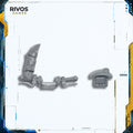 Warhammer 40K Leagues of Votann Hernkyn Pioneers Handlebars C - Bits (Bitz)