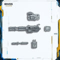 Warhammer 40K Leagues of Votann Hernkyn Pioneers HYLas Rotary Cannon - Bits (Bitz)