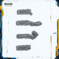 Warhammer 40K Leagues of Votann Hernkyn Pioneers Shotguns - Bits (Bitz)