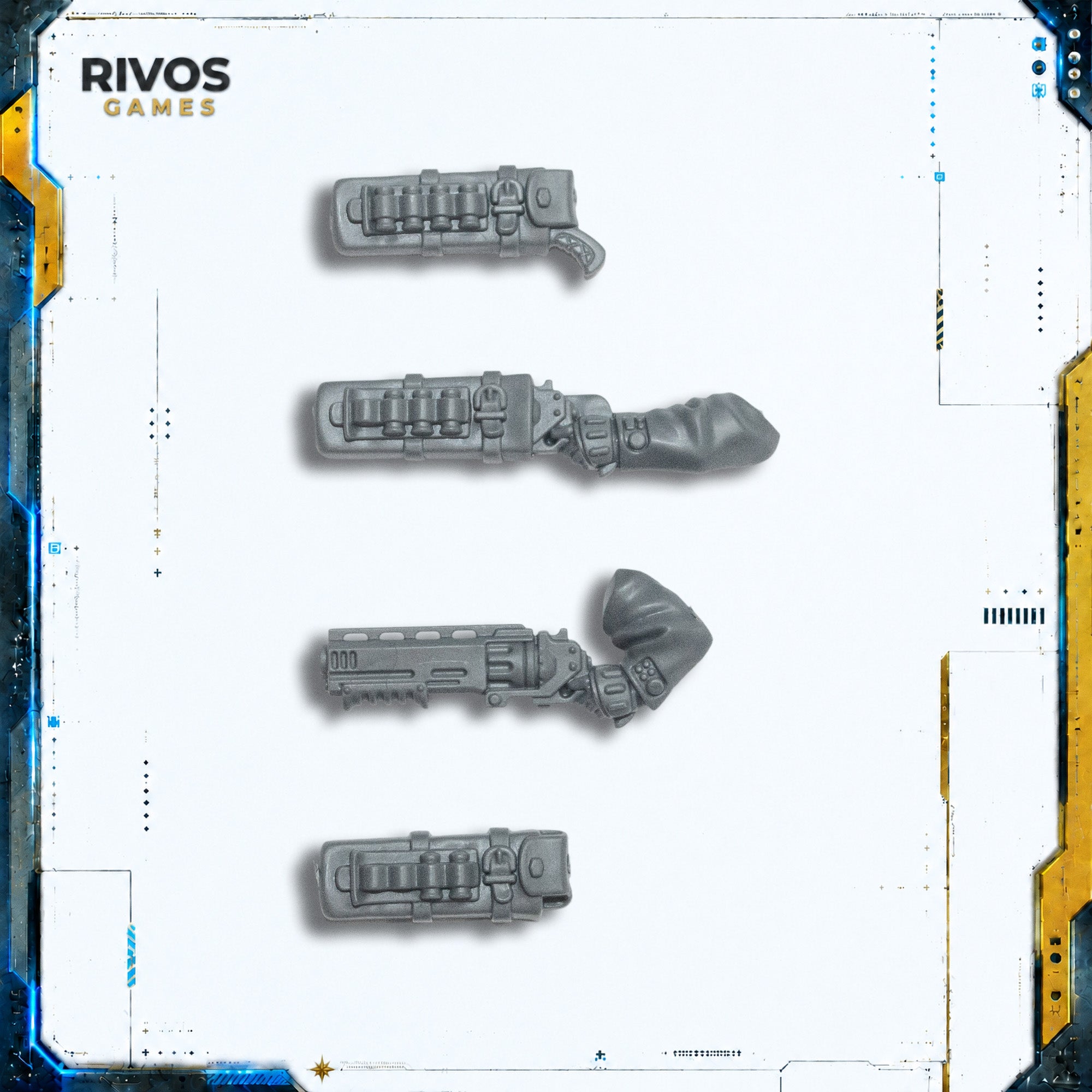 Warhammer 40K Leagues of Votann Hernkyn Pioneers Shotguns - Bits (Bitz)