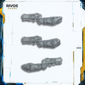 Warhammer 40K Leagues of Votann Hernkyn Pioneers Bolt Revolver x 3 - Bits (Bitz)