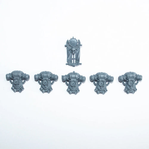 Horus Heresy Space Marines MKIII Command Squad Backpacks x 5 Bits Bitz
