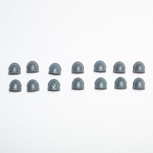 Horus Heresy Space Marines MKIII Command Squad Shoulder Pads x 14 - Warhammer - Authentic Sprue