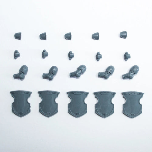 Horus Heresy Space Marines MKIII Command Squad Combat Shields x 5 Bits Bitz
