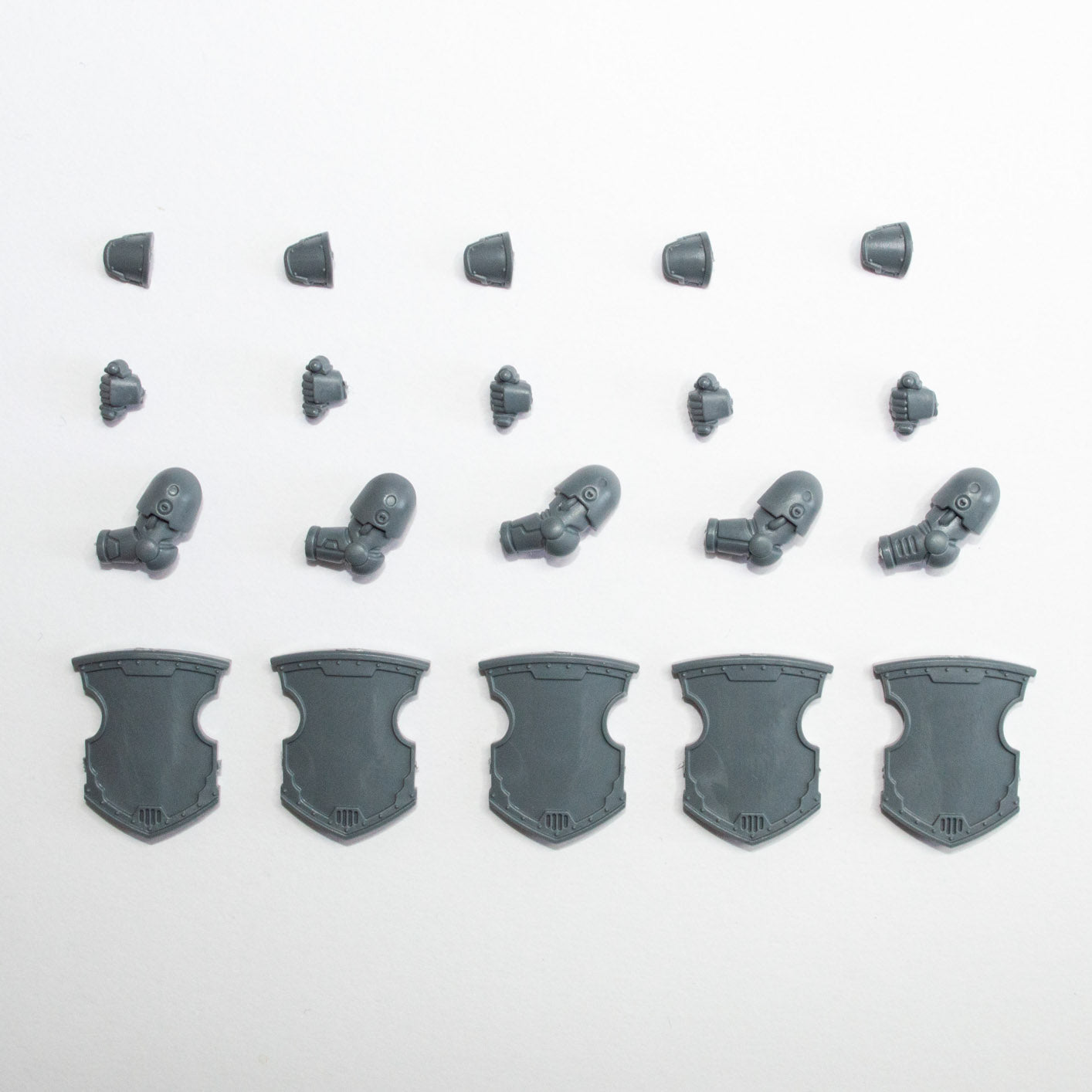 Horus Heresy Space Marines MKIII Command Squad Combat Shields x 5 - Warhammer - Conversion Part