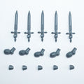 Horus Heresy Space Marines MKIII Command Squad Power Sword x 5 Bits Bitz