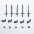 Horus Heresy Space Marines MKIII Command Squad Power Sword x 5 - Warhammer - Spare Part