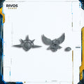 Horus Heresy Space Marines MKIII Command Squad Traitor Icons - Bits (Bitz)