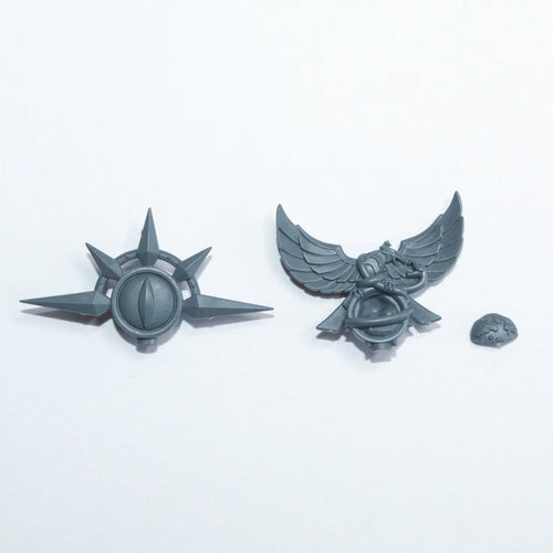 Horus Heresy Space Marines MKIII Command Squad Traitor Icons Bits Bitz