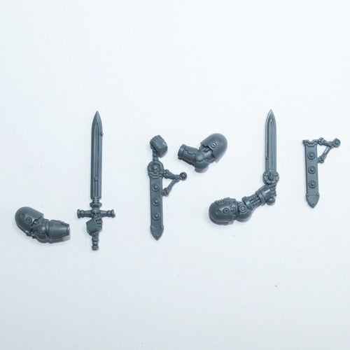 Horus Heresy Space Marines MKIII Command Squad Power Swords Bits Bitz