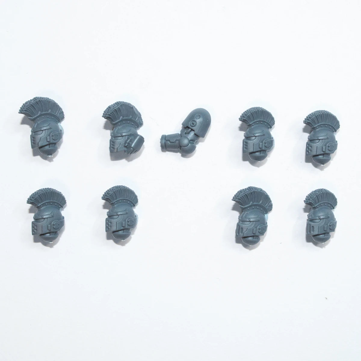 Horus Heresy Space Marines MKIII Command Squad Helmets x 8 Bits Bitz