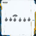 Horus Heresy Space Marines MKIII Command Squad Helmets x 6 - Bits (Bitz)