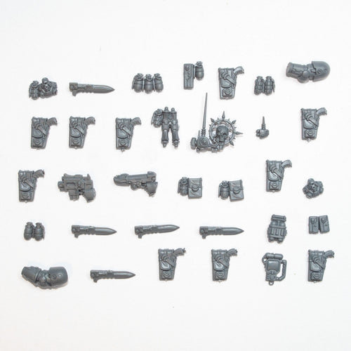 Horus Heresy Space Marines MKIII Command Squad Accessories - Warhammer - Authentic Sprue