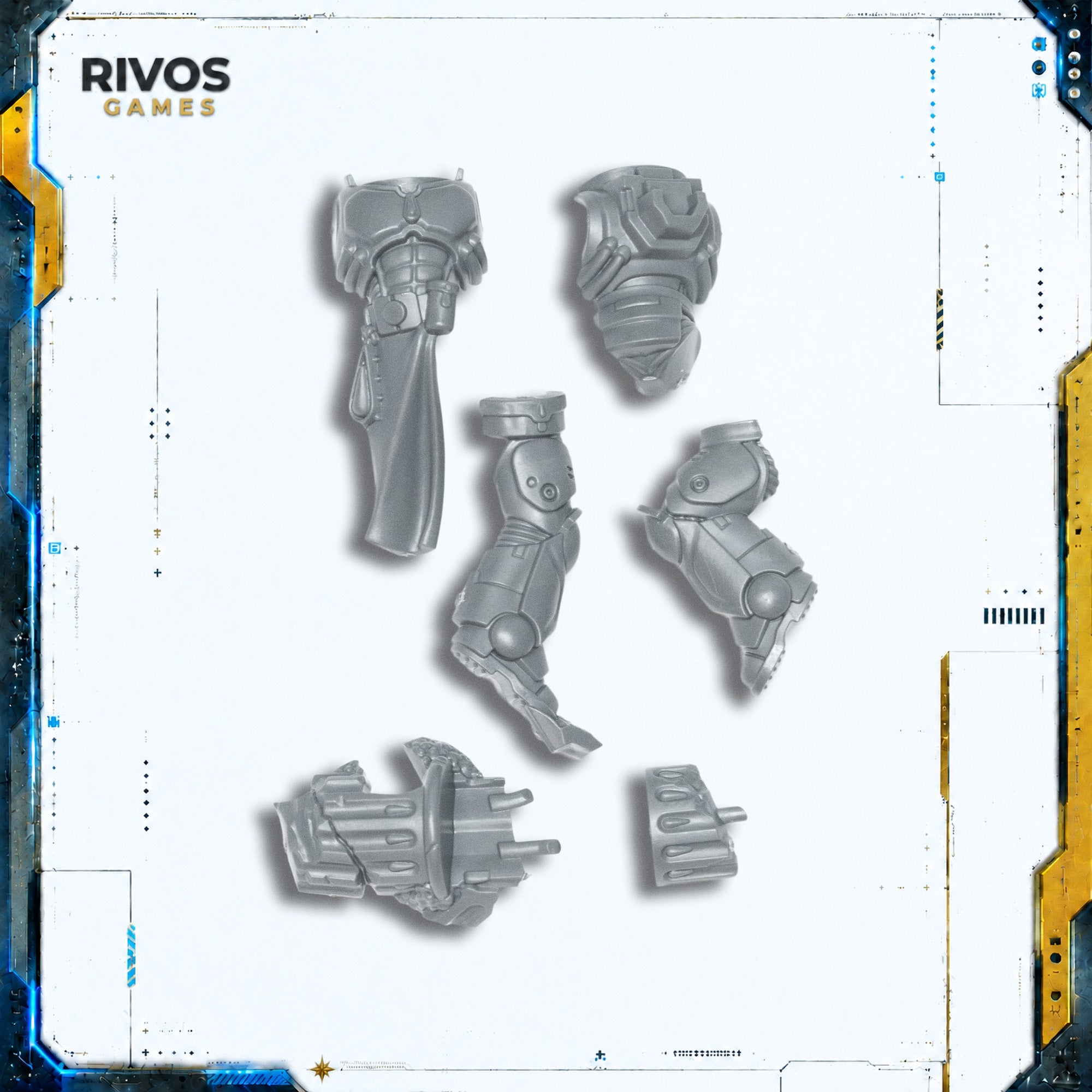 Warhammer 40K Blood Angels Sanguinary Guard Legs and Torso C - Bits (Bitz)