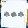 Warhammer 40K Blood Angels Upgrades Bladeguard Shoulder Pads x 3 - Bits (Bitz)
