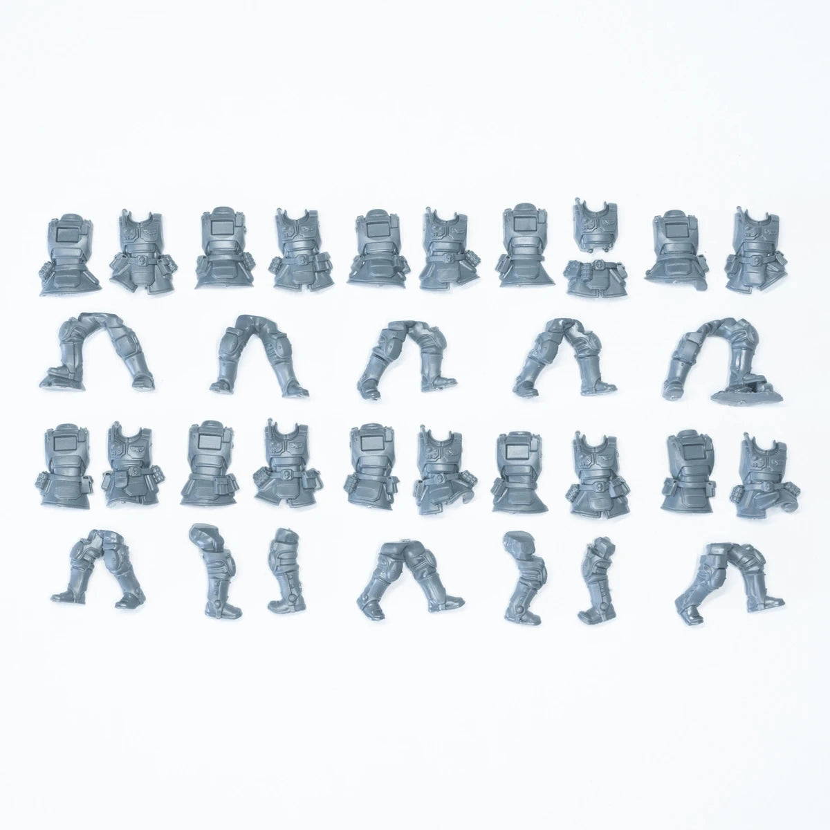 Warhammer 40K Astra Militarum Kasrkin Legs and Torso x 10 Bits Bitz