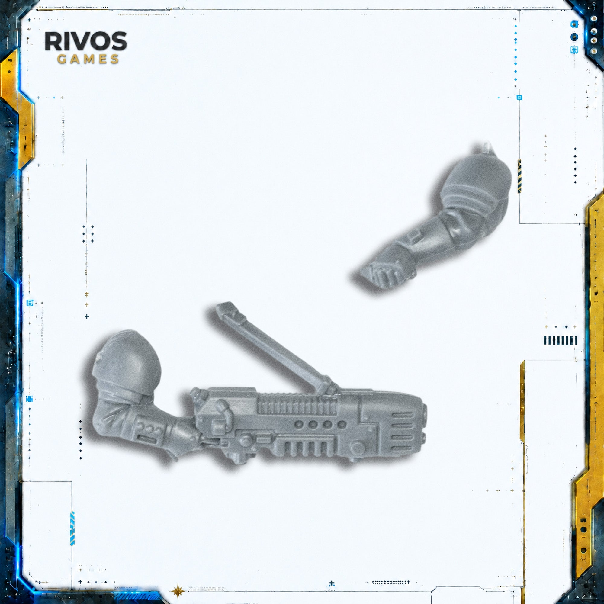 Warhammer 40K Astra Militarum Kasrkin Plasma Gun A - Bits (Bitz)