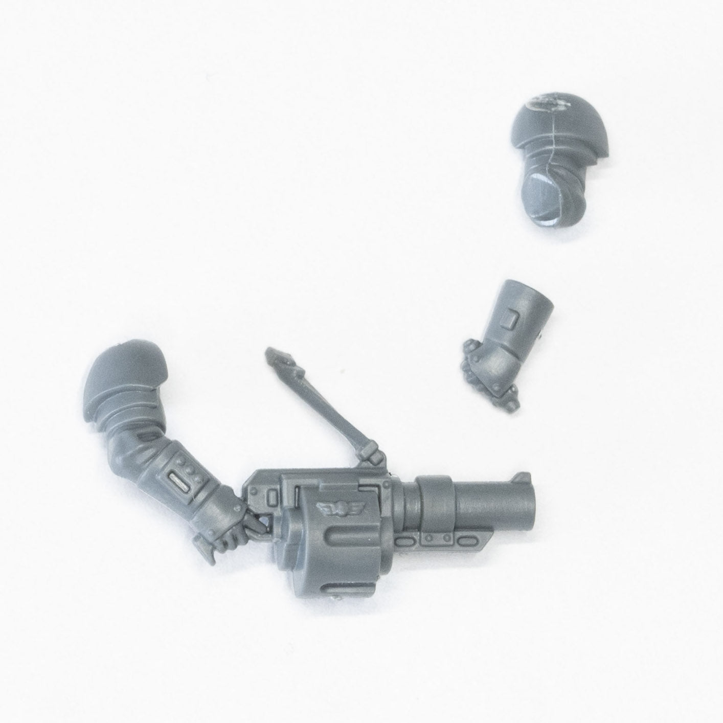Astra Militarum Kasrkin Grenade Launcher A - Astra Militarum - Authentic Sprue