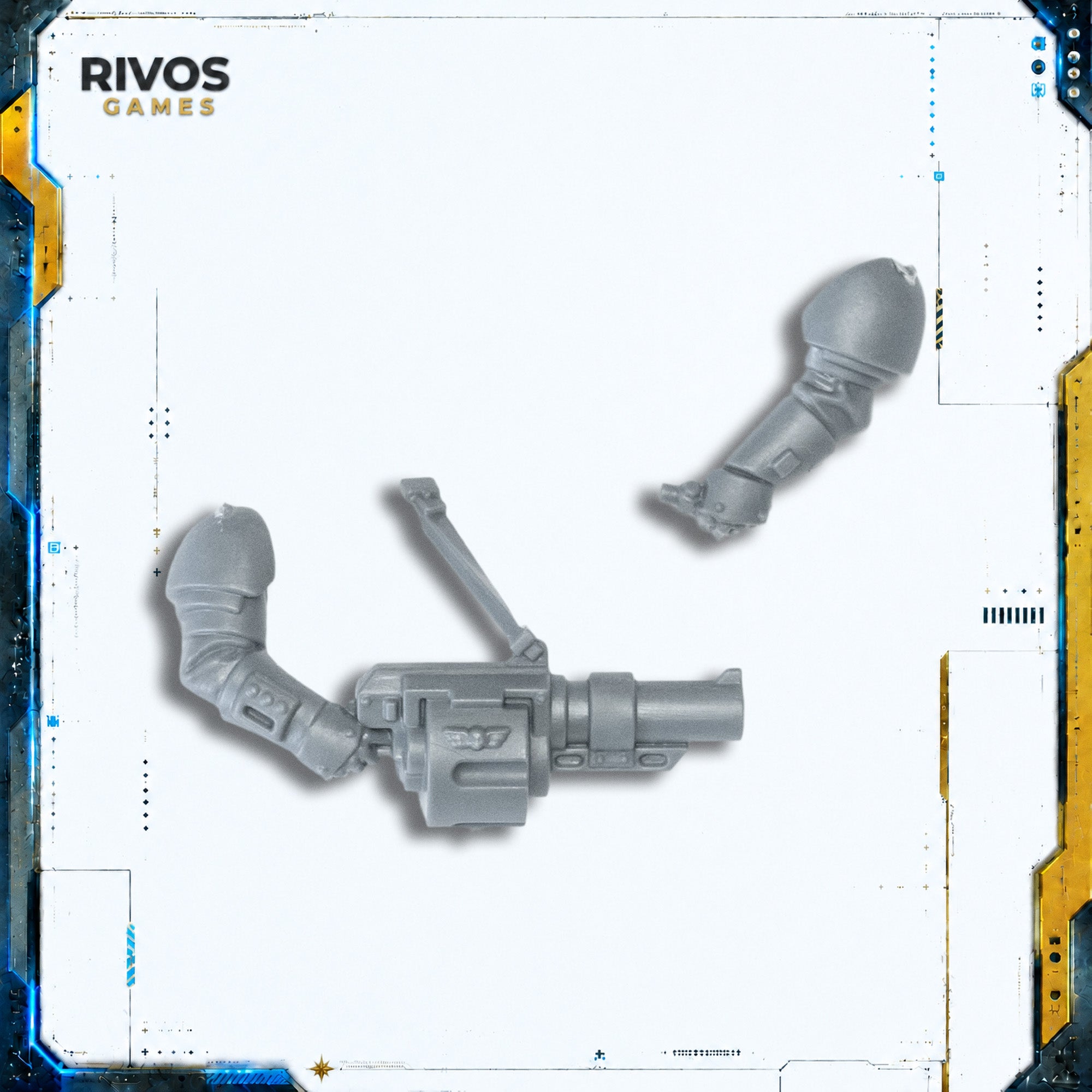Warhammer 40K Astra Militarum Kasrkin Grenade Launcher B - Bits (Bitz)