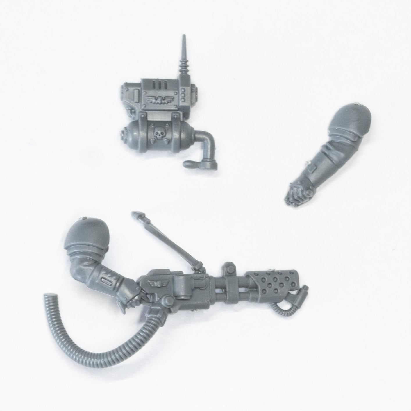 Astra Militarum Kasrkin Flamer - Astra Militarum - Conversion Part