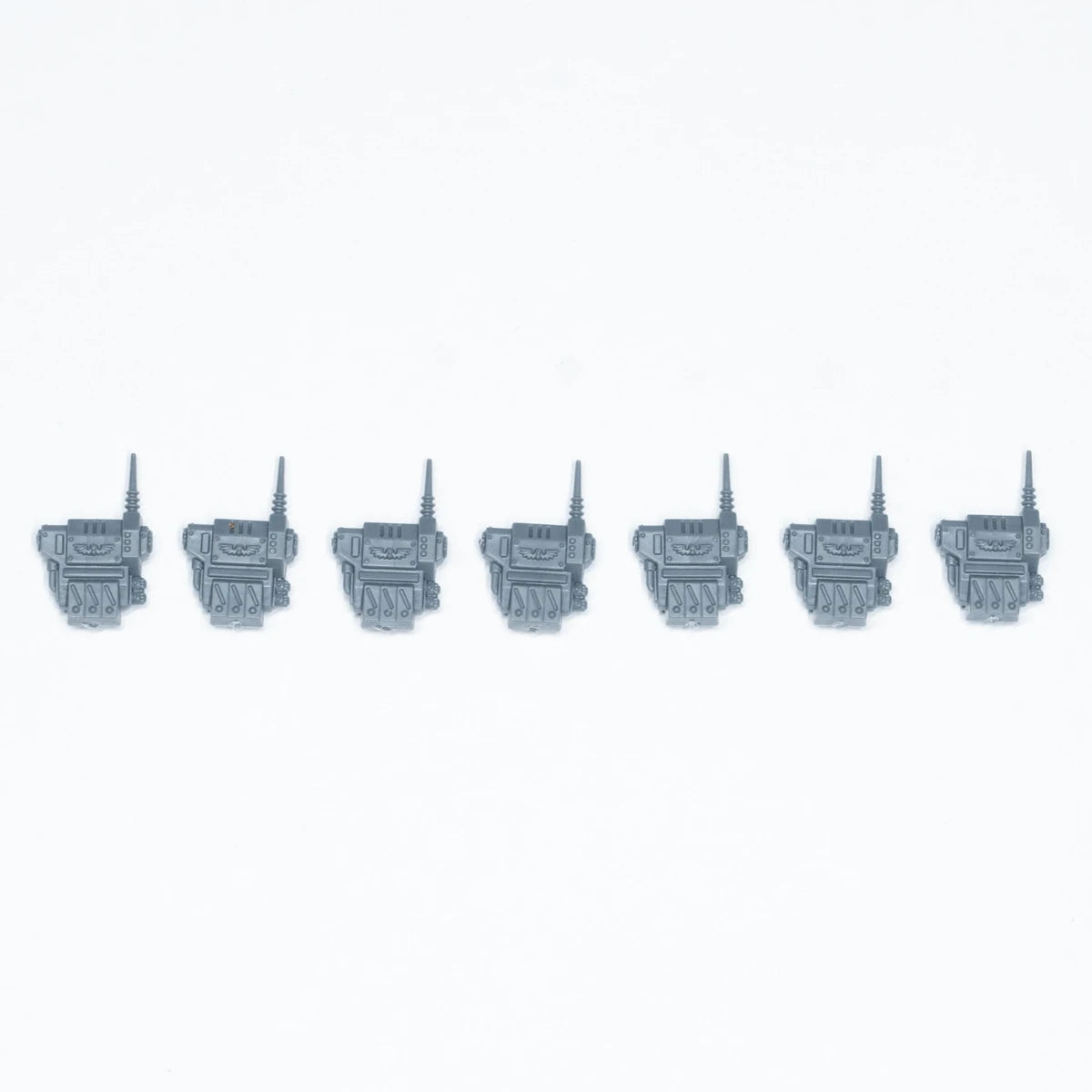 Warhammer 40K Astra Militarum Kasrkin Backpacks x 7 Bits Bitz