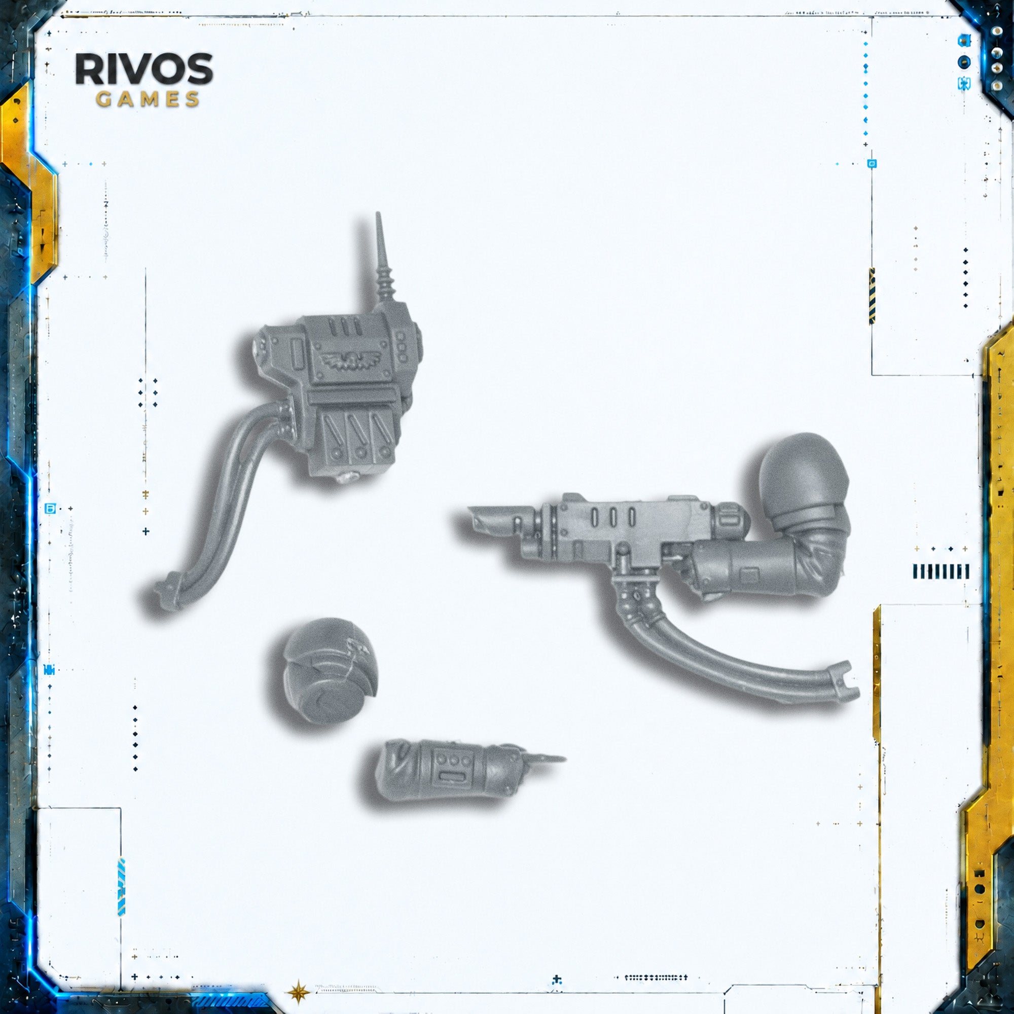 Warhammer 40K Astra Militarum Kasrkin Hot Shot Laspistol - Bits (Bitz)
