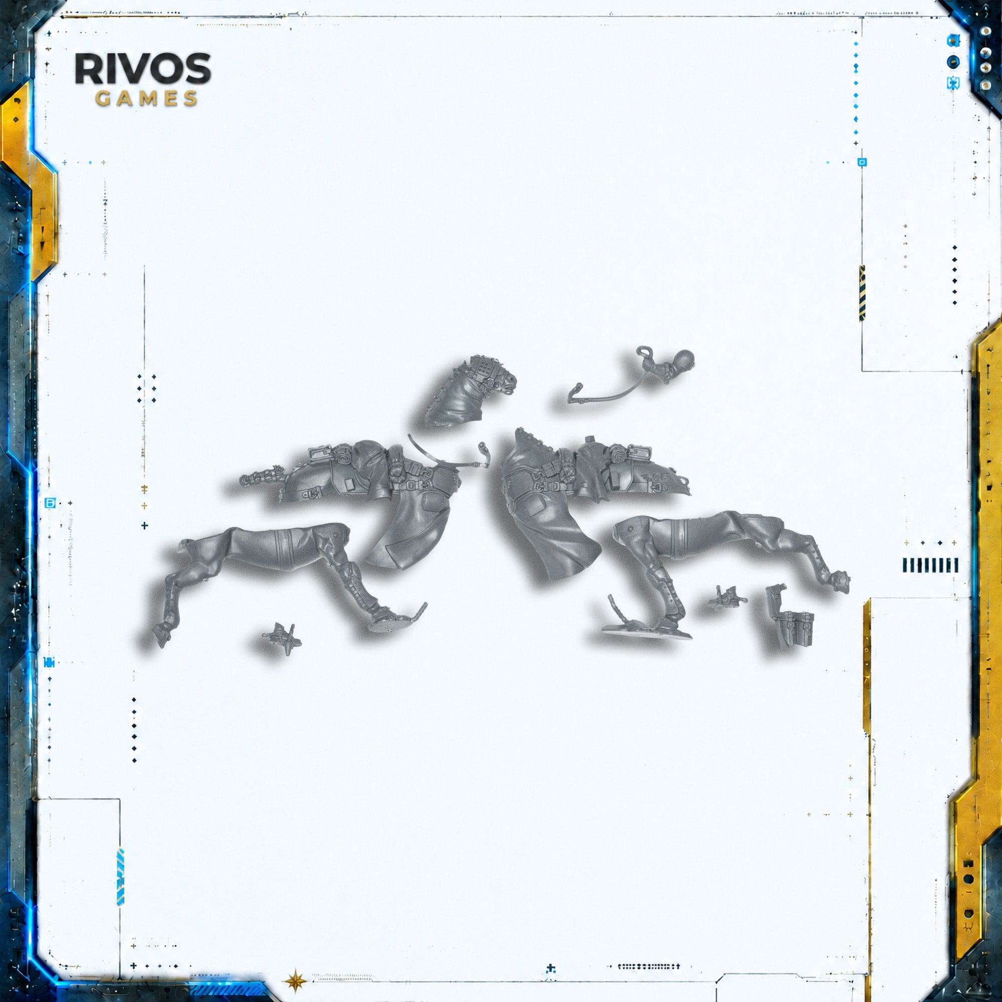 Warhammer 40K Astra Militarum Attilan Rough Riders Horse B - Bits (Bitz)