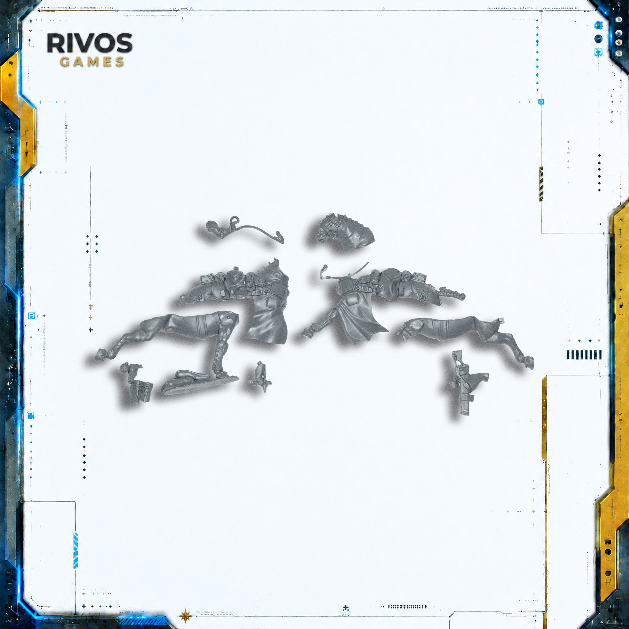 Warhammer 40K Astra Militarum Attilan Rough Riders Horse C - Bits (Bitz)