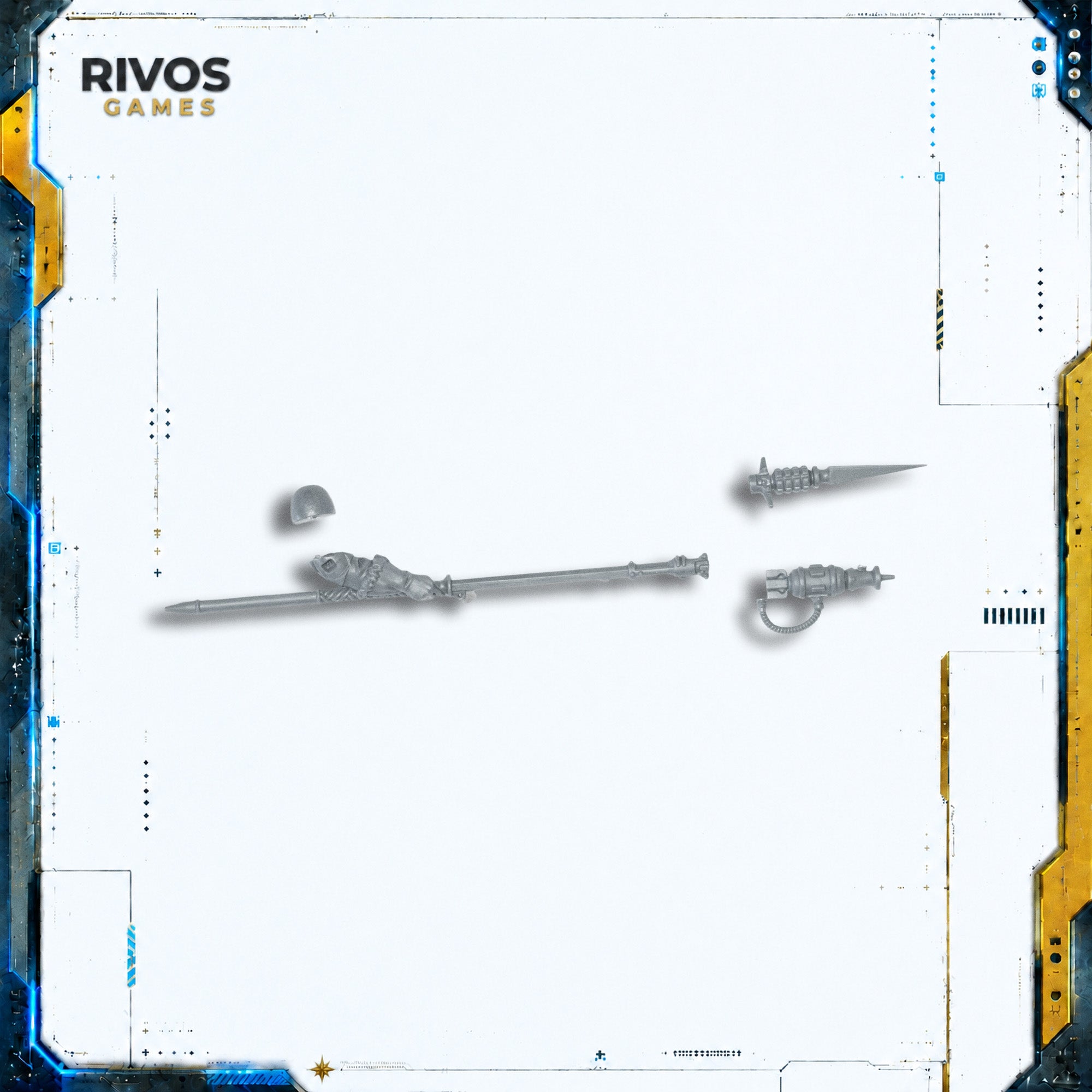Warhammer 40K Astra Militarum Attilan Rough Riders Hunting Lance A - Bits (Bitz)