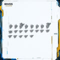 Warhammer 40K Astra Militarum Attilan Rough Riders Heads x 8 - Bits (Bitz)