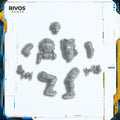 Warhammer 40K Astra Militarum Field Ordnance Battery Gunner B - Bits (Bitz)