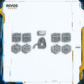 Warhammer 40K Astra Militarum Field Ordnance Battery Rocket Launcher - Bits (Bitz)