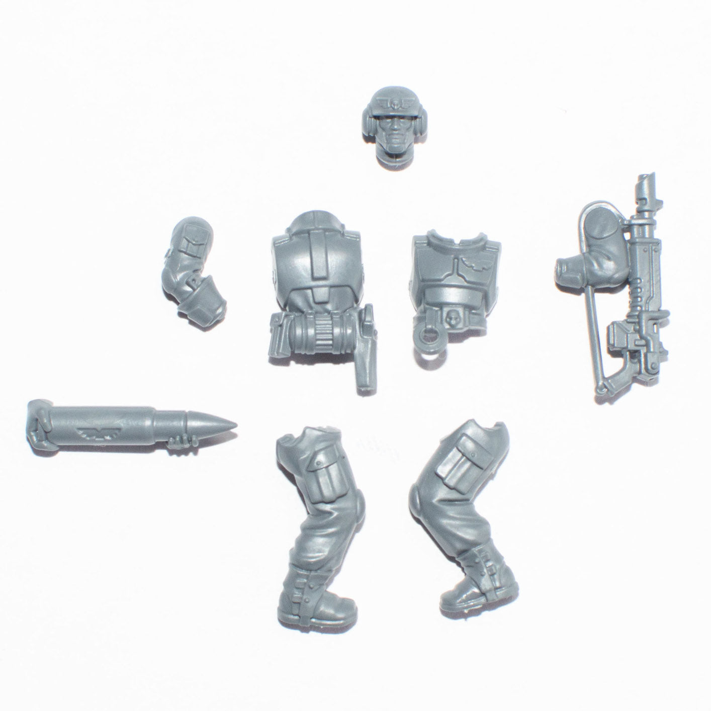 Astra Militarum Field Ordnance Battery Crew A - Astra Militarum - Conversion Part