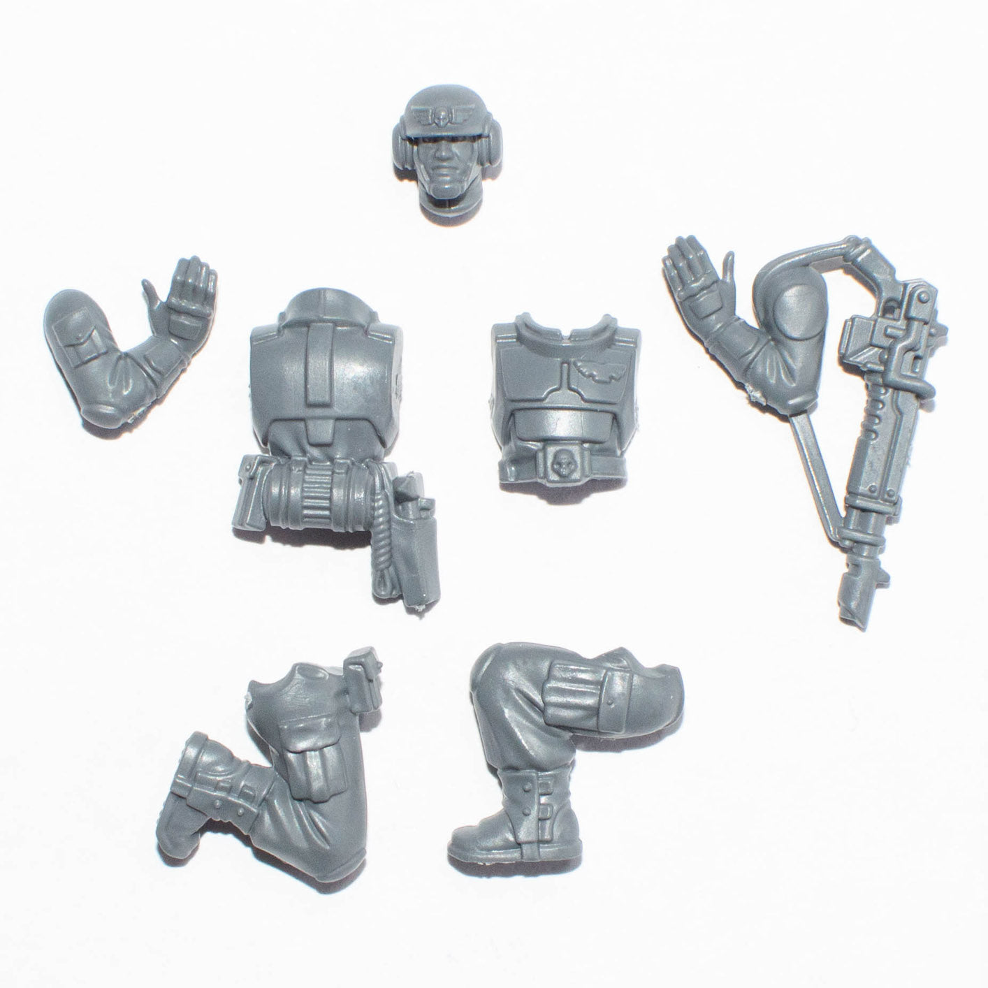 Astra Militarum Field Ordnance Battery Crew B - Astra Militarum - Authentic Sprue
