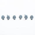 Warhammer 40K Astra Militarum Field Ordnance Battery Heads x 6 Bits Bitz