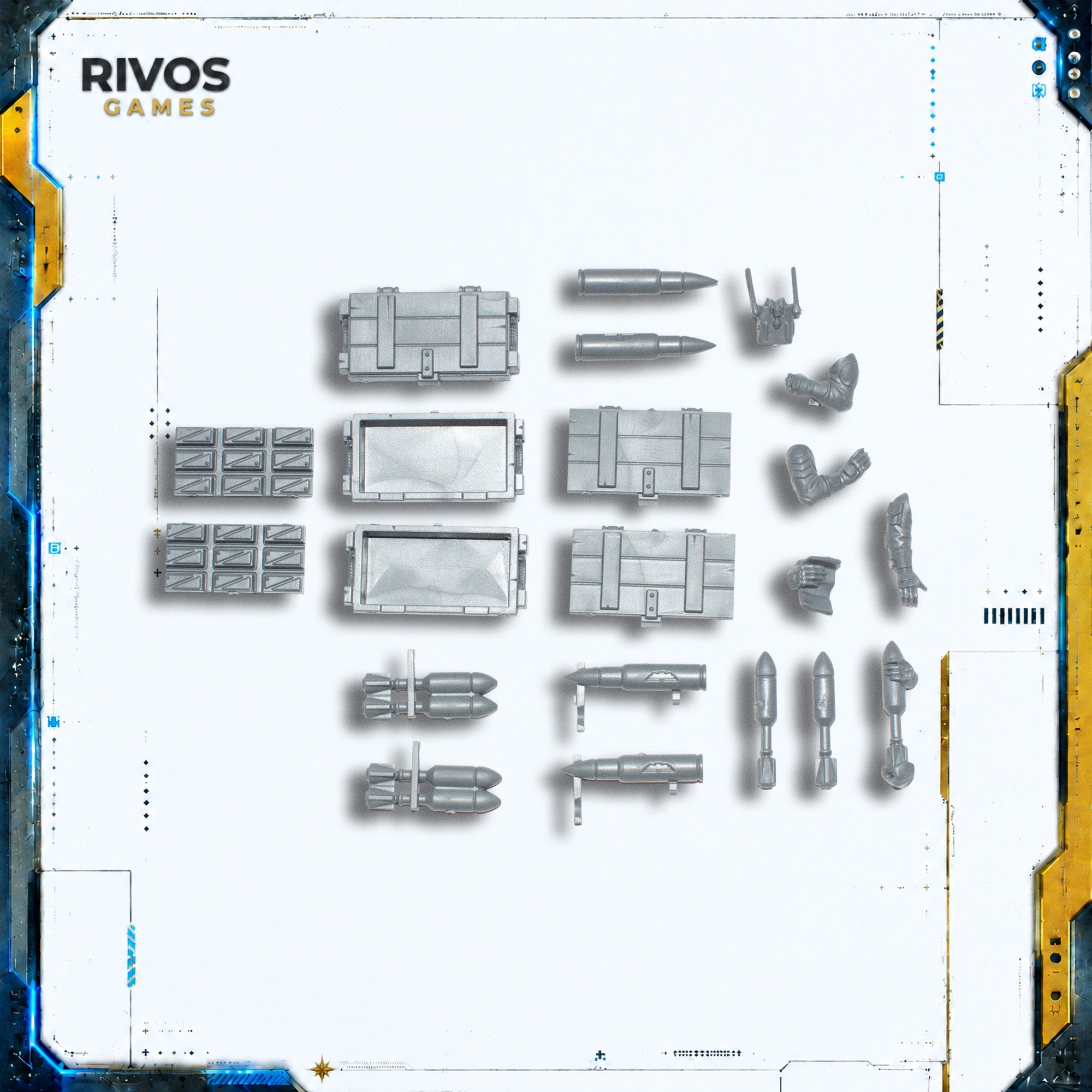 Warhammer 40K Astra Militarum Field Ordnance Battery Accessories - Bits (Bitz)