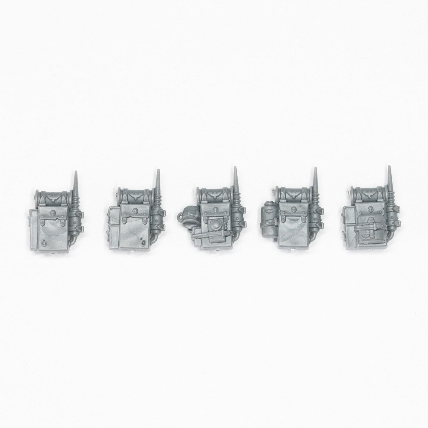 Death Korps of Krieg Death Riders Backpacks x 5 - Astra Militarum - Conversion Part