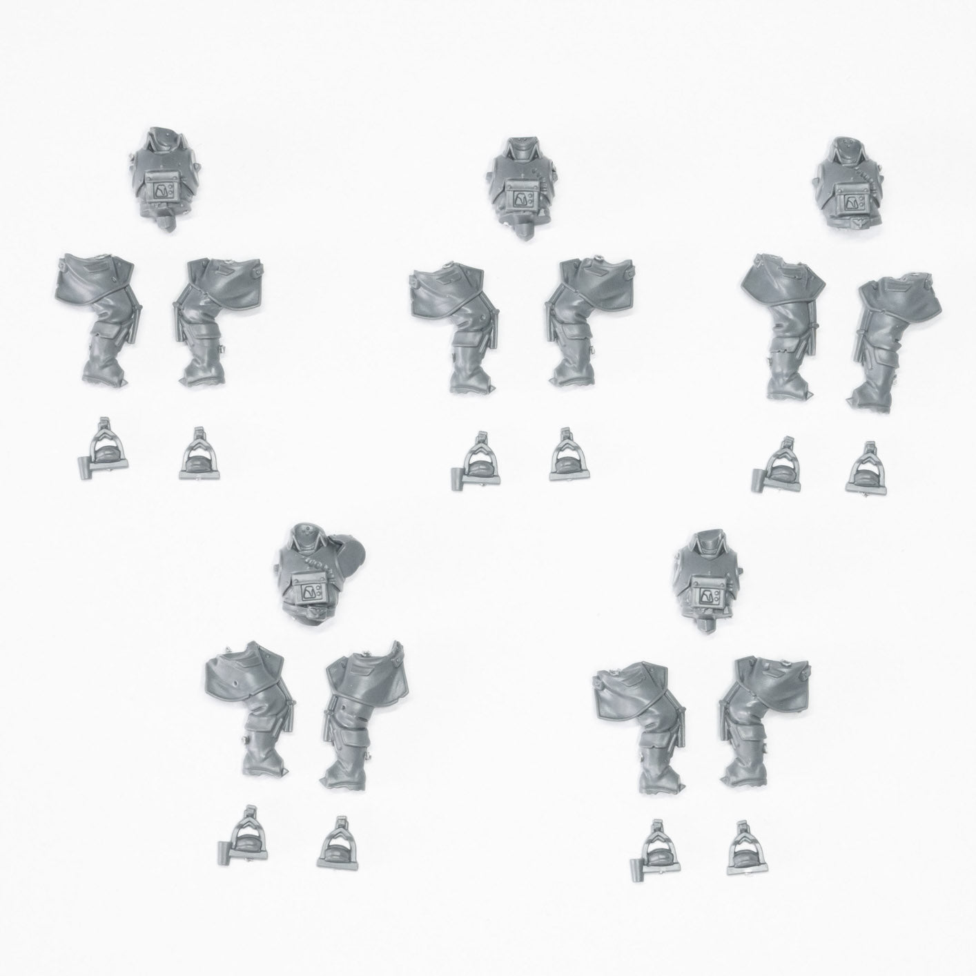 Death Korps of Krieg Death Riders Legs and Torso x 5 - Astra Militarum - Spare Part