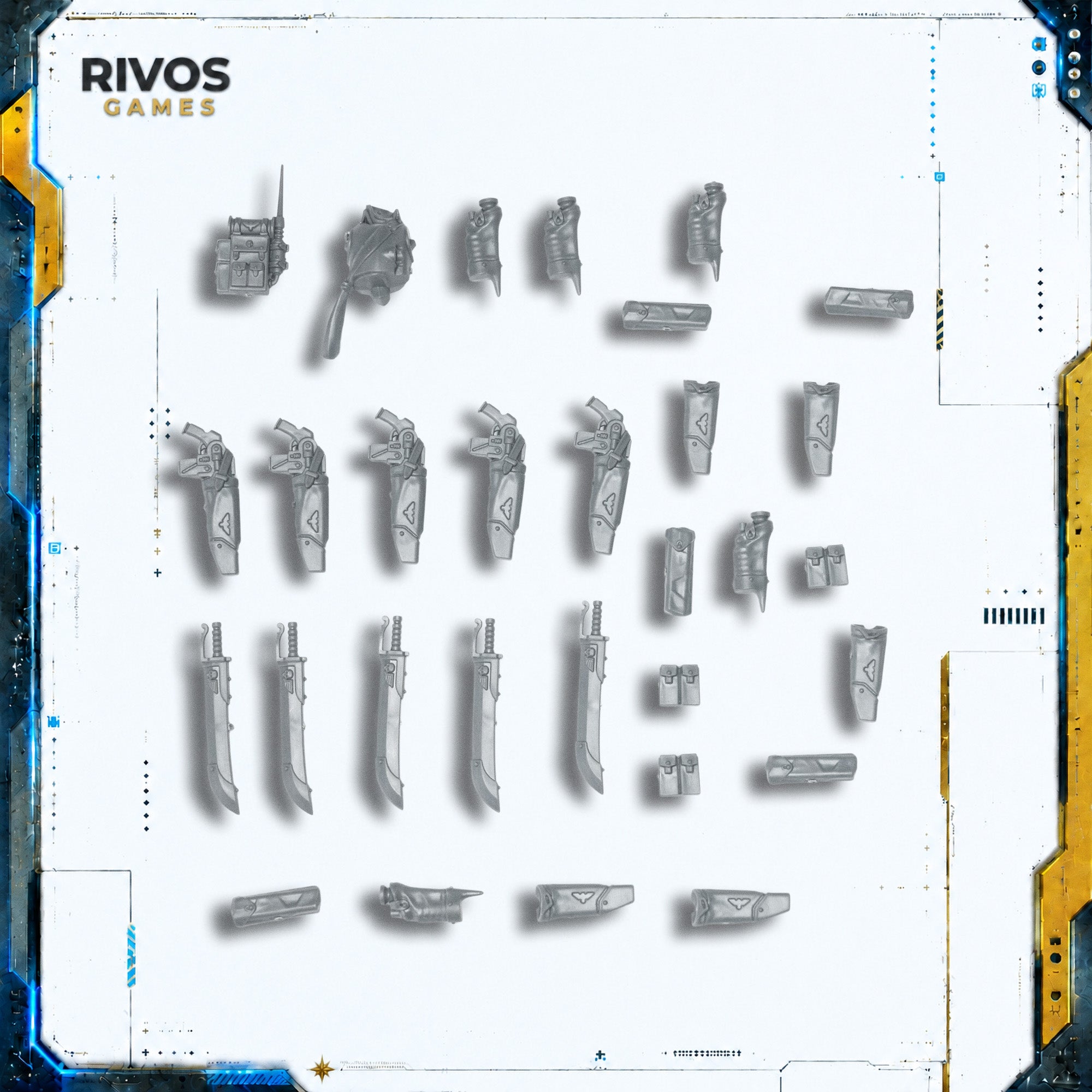 Warhammer 40K Death Korps of Krieg Death Riders Accessories - Bits (Bitz)