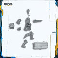 Warhammer 40K Death Korps of Krieg Artillery Team Crew C - Bits (Bitz)
